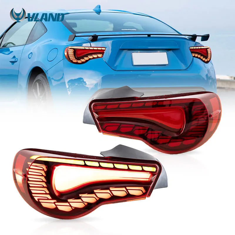 

Заводские полностью светодиодные задние фонари VLAND для BRZ Subaru 2013-2020, автомобильная лампа GT86 FT86 TRD, задние фонари 2012-2020, задний фонарь для Toyota 86