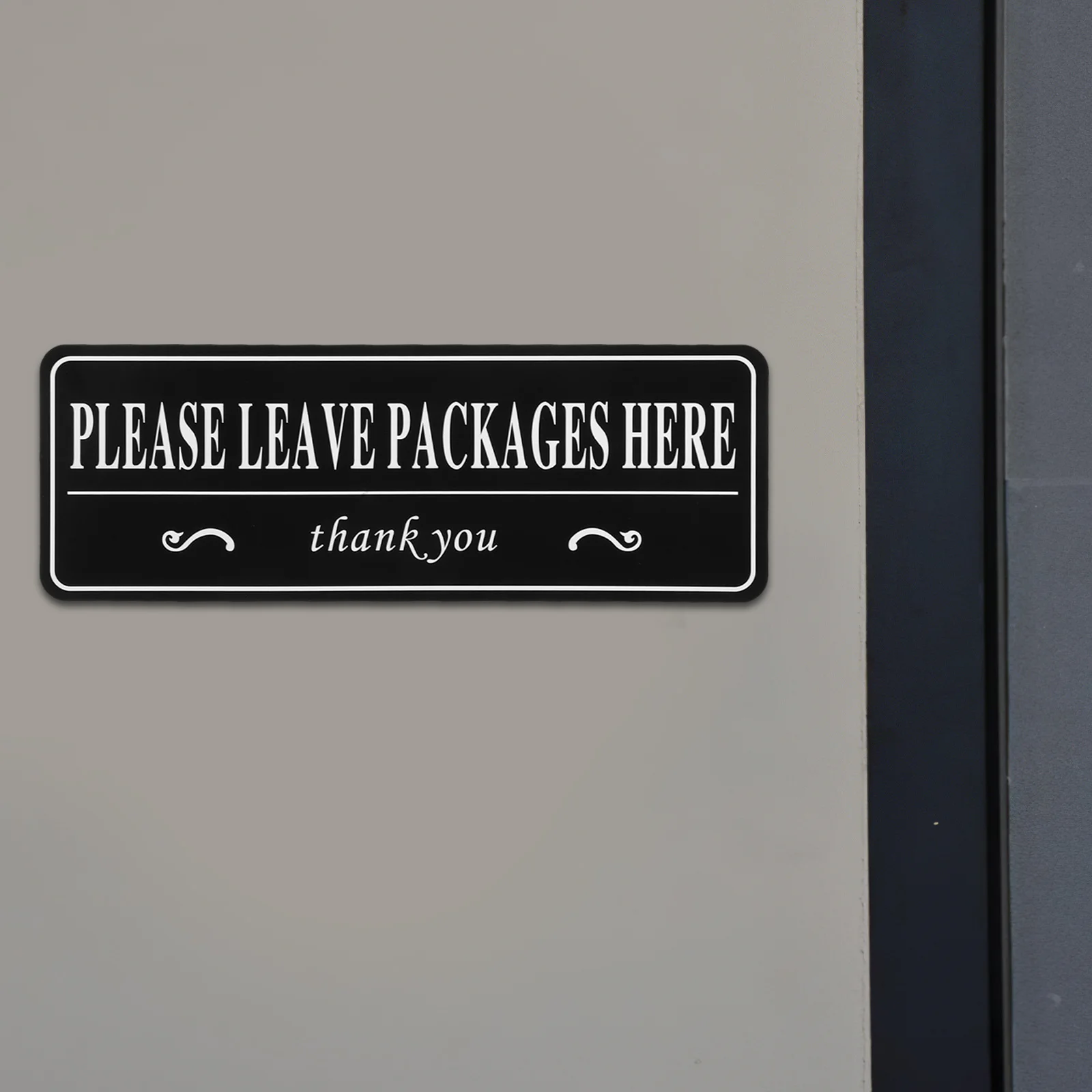 

Packages Sticker Waterproof Vinyl Self-Adhesive For Door Window Box Delivery Placement Sign Outdoor Indoor Use