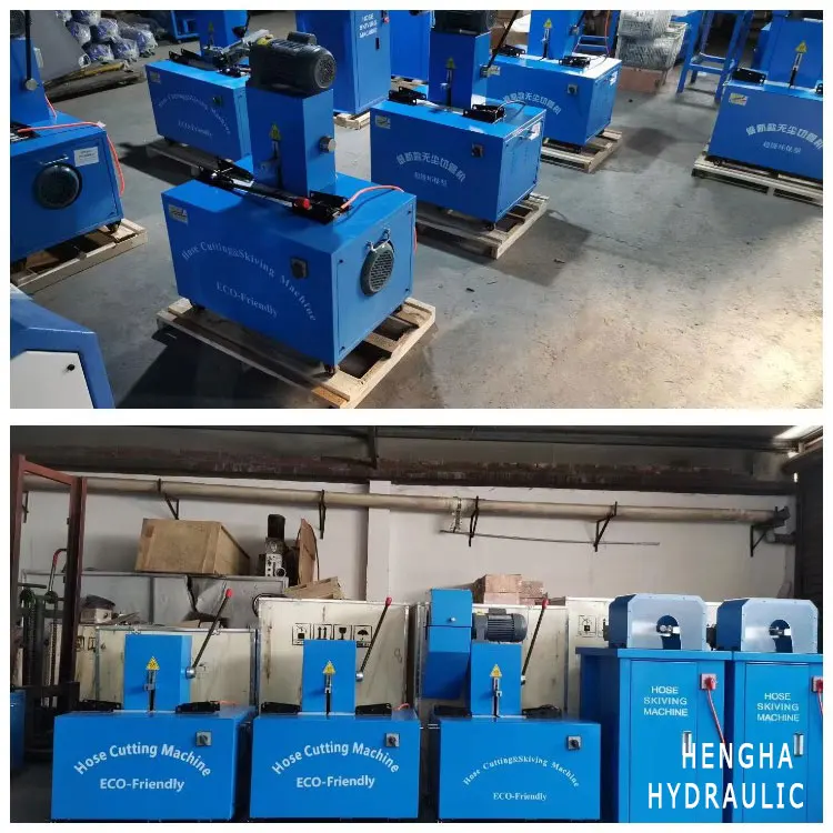 Multi-functional Hydraulic Hose Cutting Skiving Machine