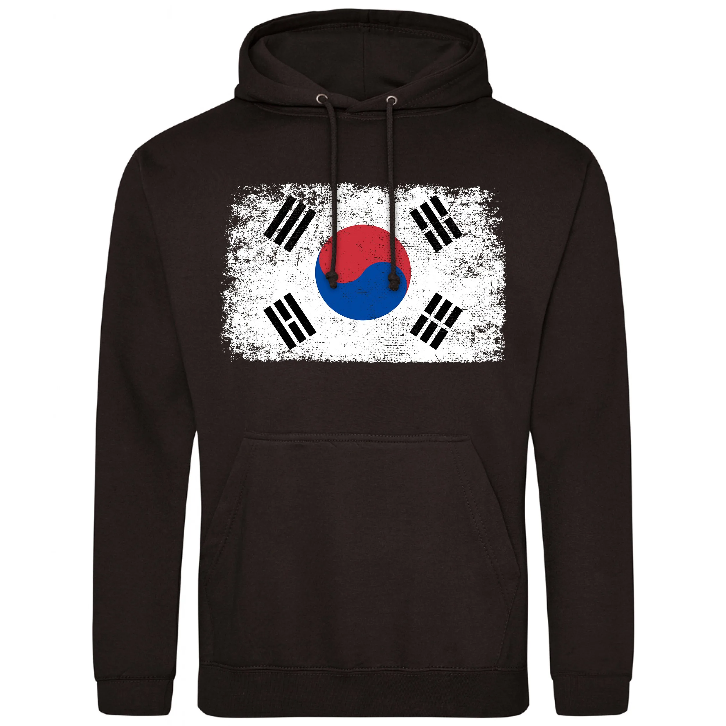 

South Korea Flag Print Hoodie Men's and Women's Long Sleeve Sweatshirt Y2k Tops Autumn Pullover Men Clothing Vintage Sportswear