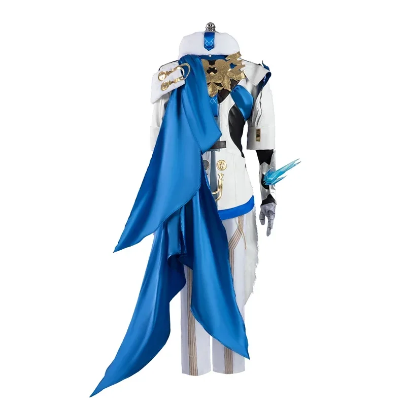 Honkai Star Rail Gepard Cosplay Traje para homens, Silverman Guardas, terno masculino, Halloween