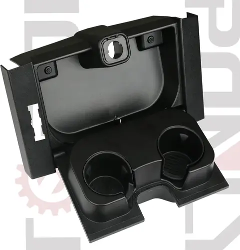 Imagen 2 del producto Portavasos de asiento central de banco dividido para Ford F150 2015-2020, portavasos con reposabrazos de repuesto FL3Z-1813562-AT