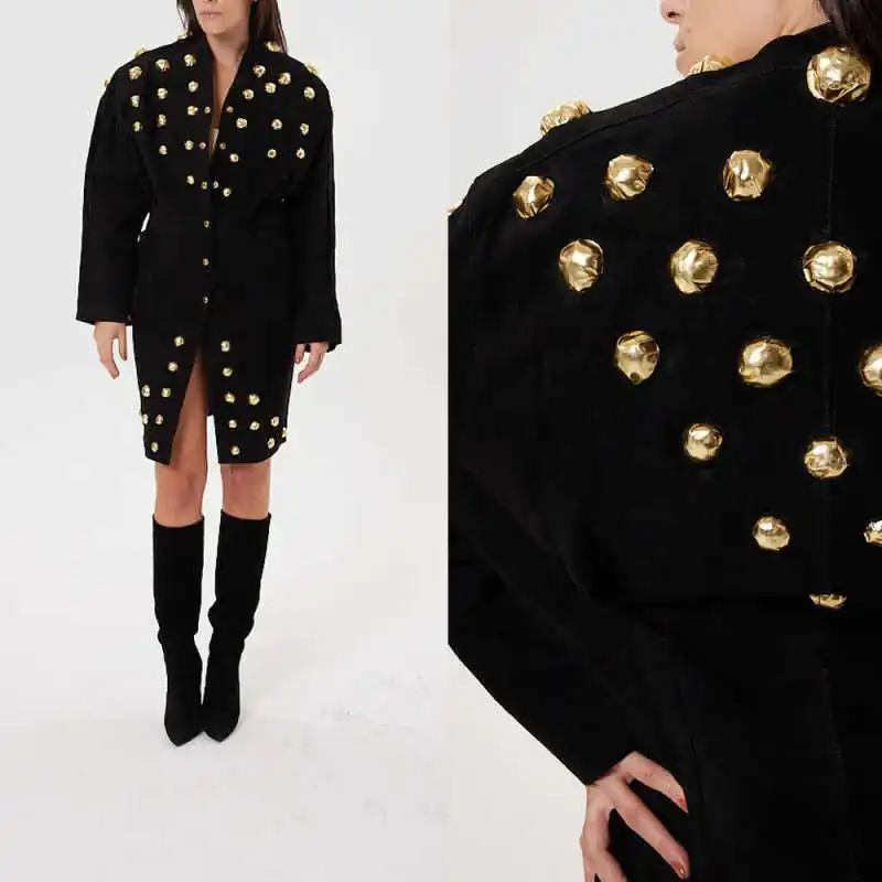 Fashion Women Overcoat 1 Pieces Blazer Single Breasted Autumn Winter Warm Formal Occasion Banquet Custom Made