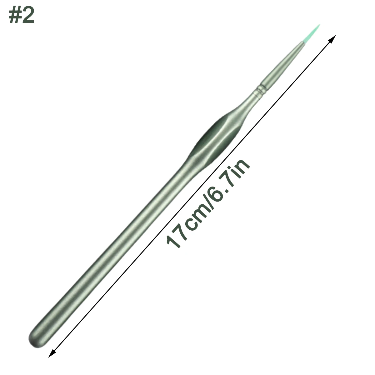 11pcs Miniature Paint Brushes with Triangular Handles: High-Quality - Acrylic, Watercolor, Crafts, Models