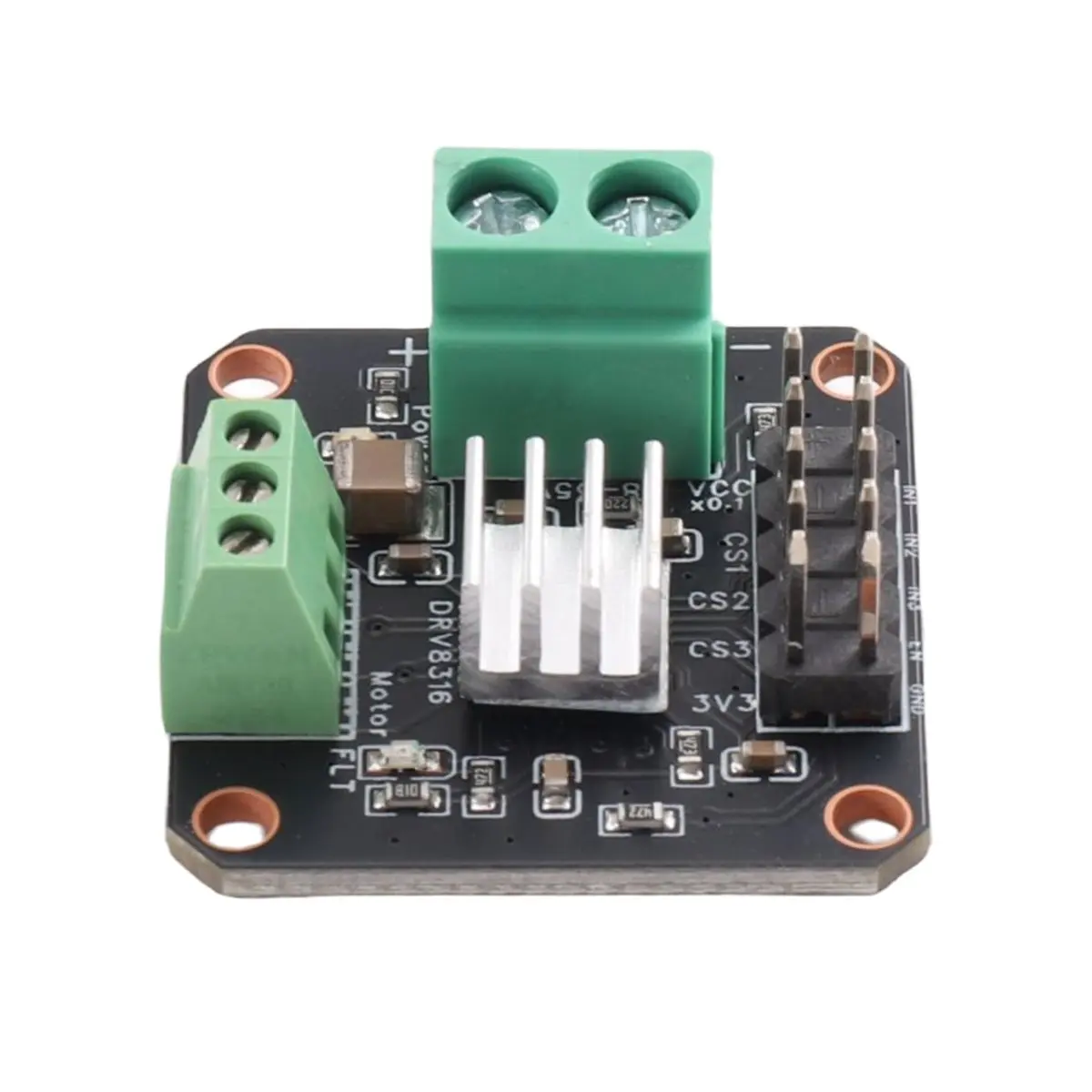 Miniature 2.0 Brushless DC Motor FOC Driver Board, 12-24 V, Open-Source DRV8316 Current Loop