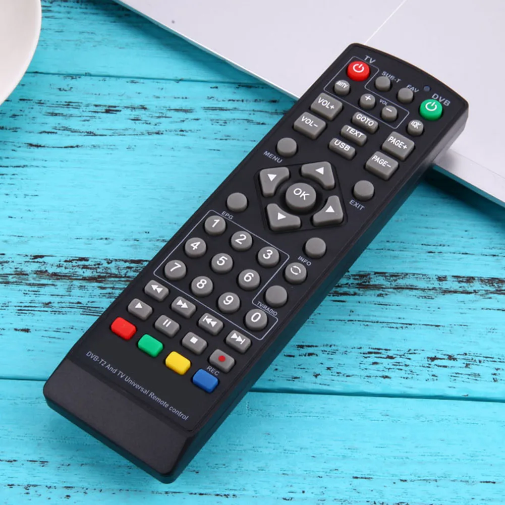 Universal DVB-T2 TV Smart Remote Control Replacement Tools for Household Essential TV DVD Control Accessories