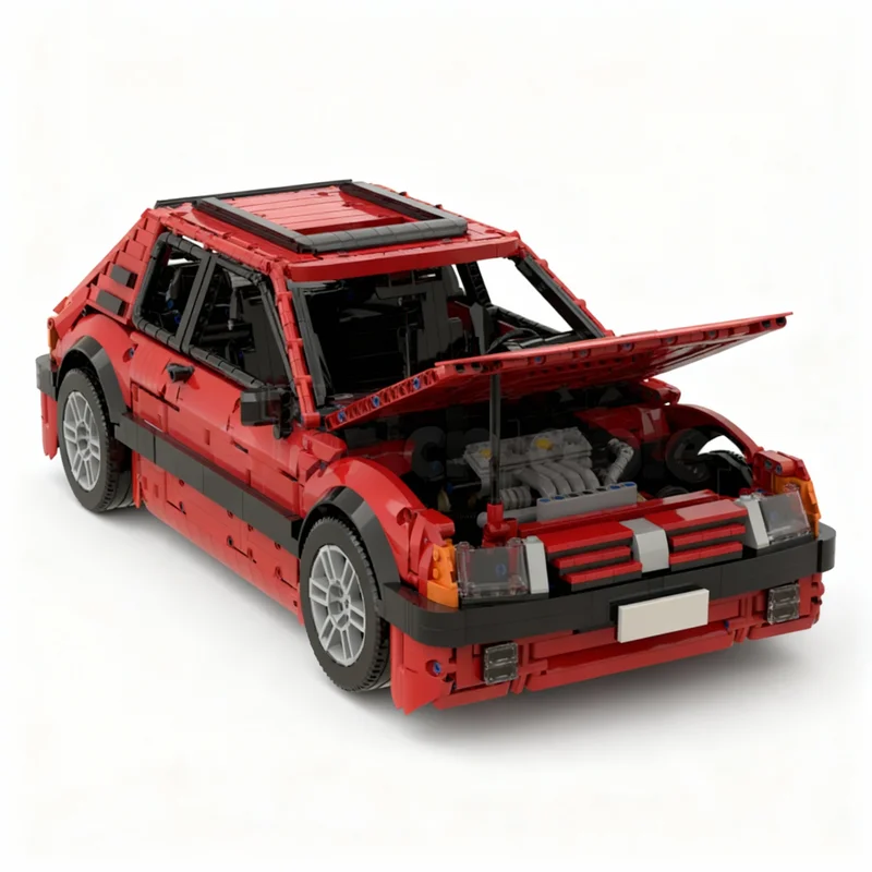 3543 Pezzi MOC PEUGEOT GTI Modello Tecnico Blocchi da Costruzione Architettura Giocattolo Creativo Idea Regalo di Natale Educativo