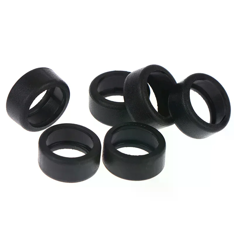 20Pcs High Performance Toy Car Tyres Wear Resistant Replacement Parts for 1/64 Scale Model Car Modify Upgrade Accessories
