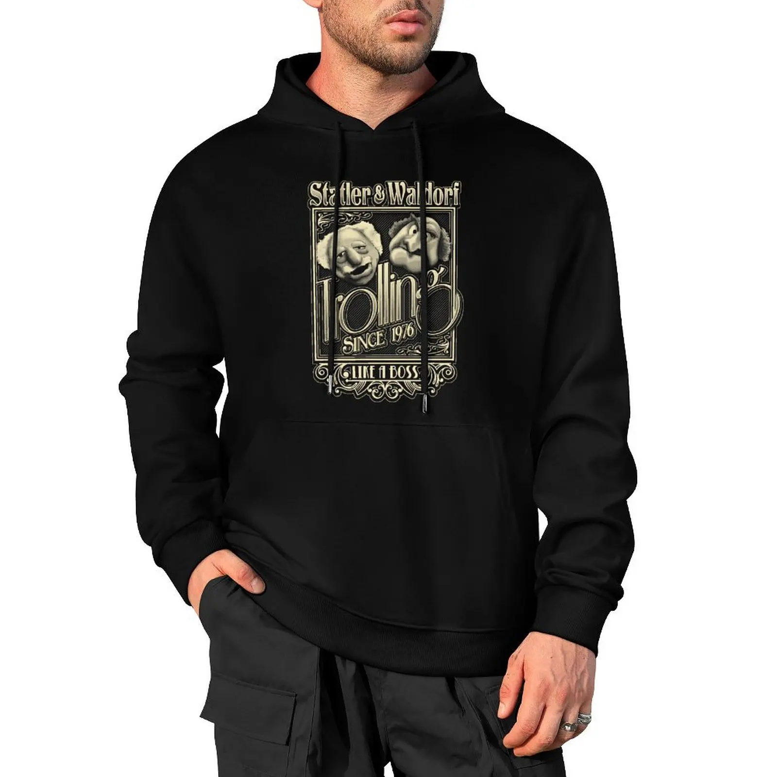 

Grandfathers of Troll Pullover Hoodie men's sweat-shirt winter clothes autumn new products mens hoodie