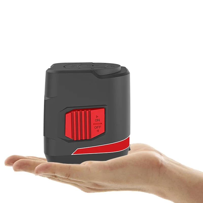 Mini niveau laser intelligent portable à nivellement automatique, croix horizontale et verticale, IP54, classe 2, ligne rouge, haute précision