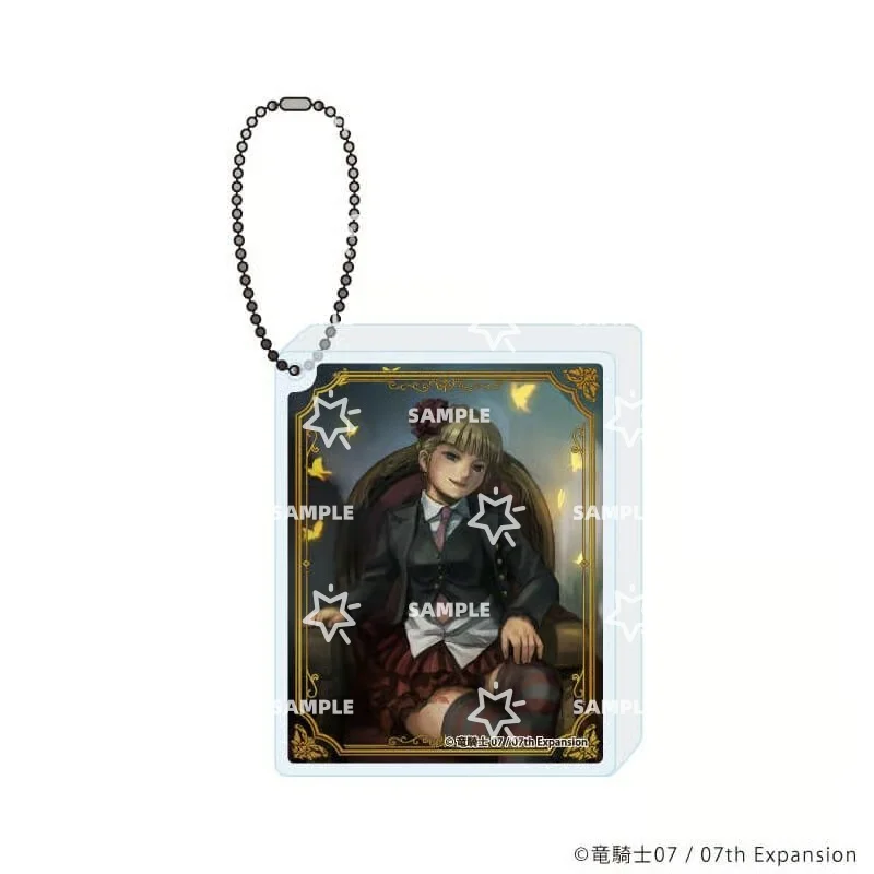 Anime Umineko When They Cry Surrounding Beatrice Ushiromiya Eva Acrylic Keychain HD Schoolbag Pendant Collecting Toy For Gift view 6