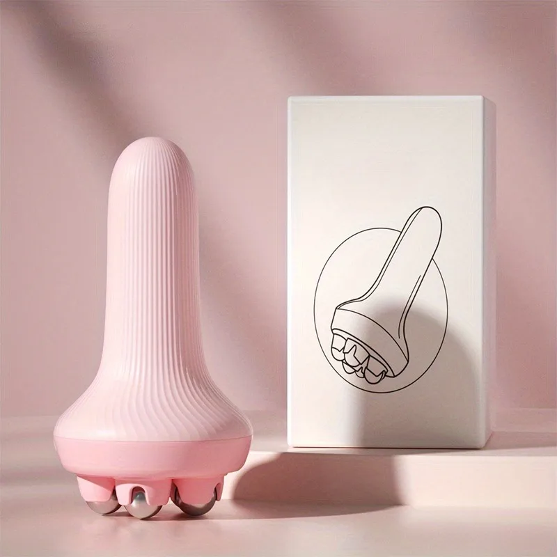 

Роликовый шариковый массажер, Роликовый массажер для тела, Расслабляющий массажный шариковый ролик, Для мышц спины, шеи, ног, теленка, мышц ног