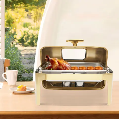 8 best sales बुफे वार्मर सेट - №2