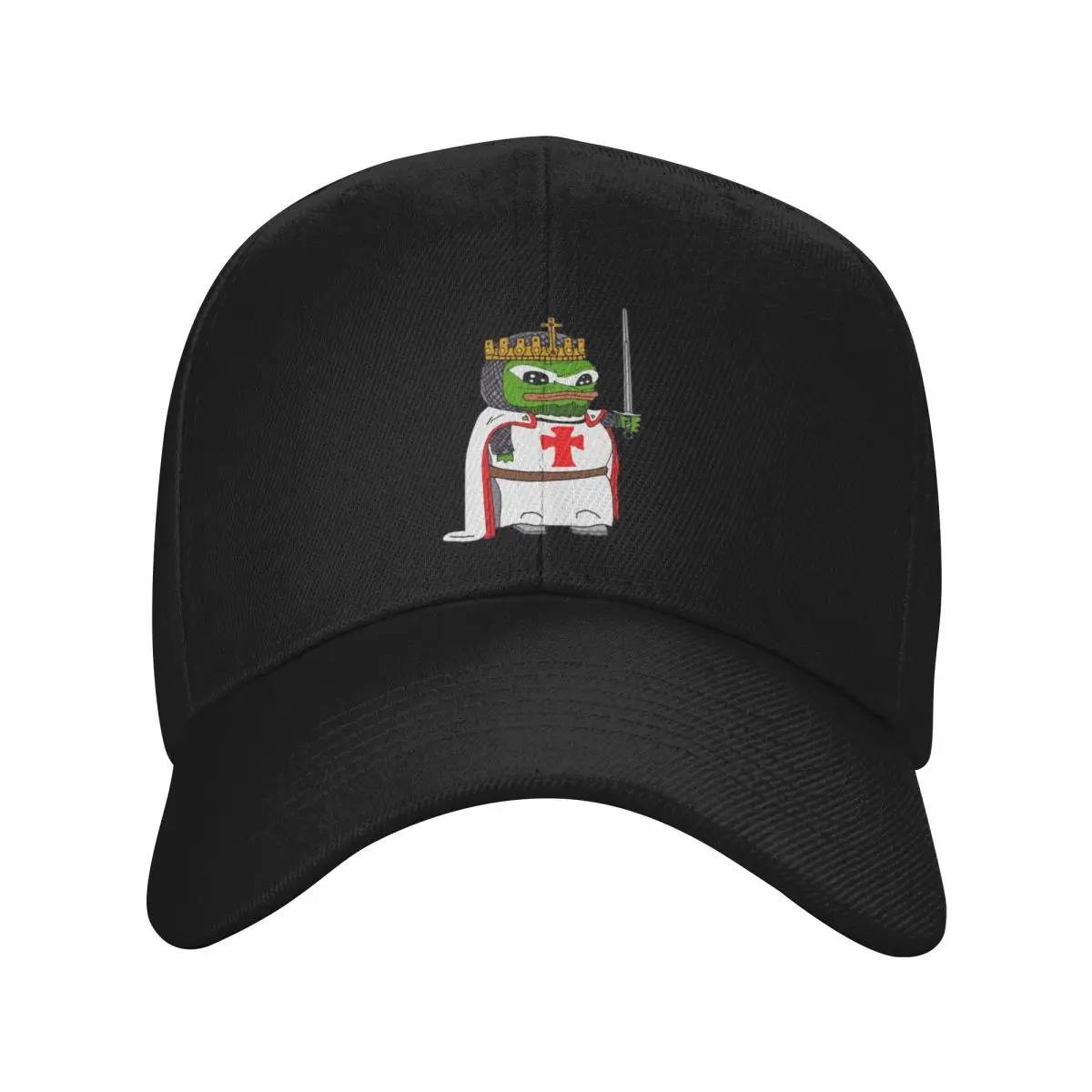 

Pepe Knight's Templar Apu Baseball Cap Streetwear Golf Hip Hop Snapback Cap Women Hats Men's