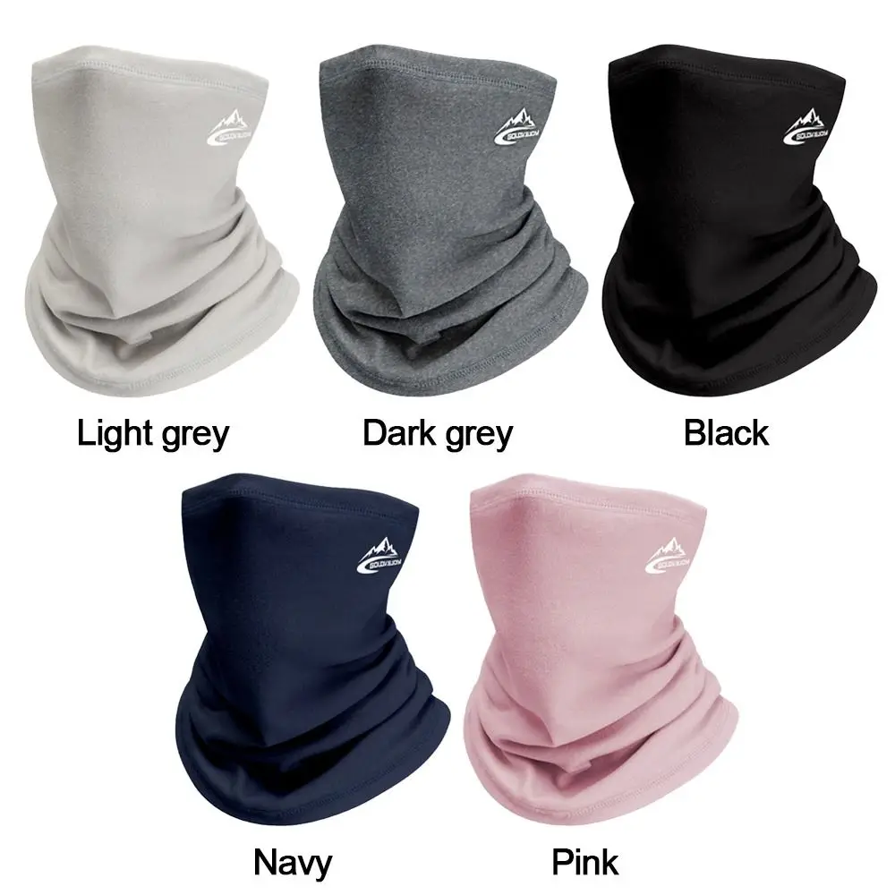 Windproof Headgear Velvet Sports Bandana Thickening Plush Neck Scarf Neck Warmer Running