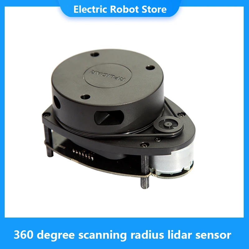 

SLR RPLIDAR A1 A2 ROS car 360 degree 12 meters scanning radius lidar sensor scanner for robot navigates and avoids obstacles