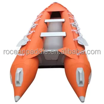 

0.9mm 1.2mm Pvc 14ft Extra Heavy-duty Kaboat High Speed Pvc Inflatable Boat For Fishing And Fun