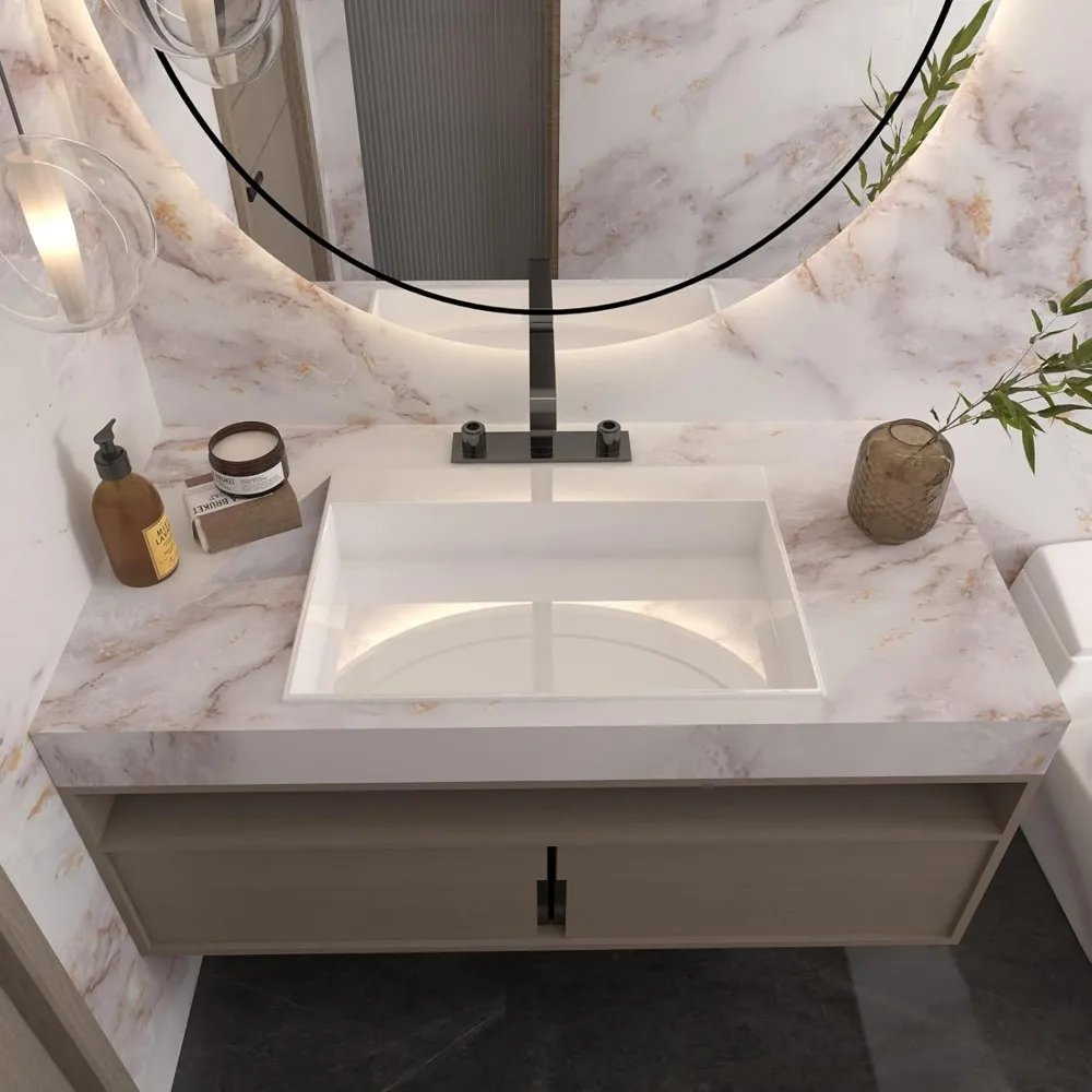 ورق اتصال على سطح الطاولة قابل للتقشير واللصق بتأثير رخامي - ورق جدران غير لامع ذاتي اللصق قابل للإزالة لسهولة التركيب والأناقة