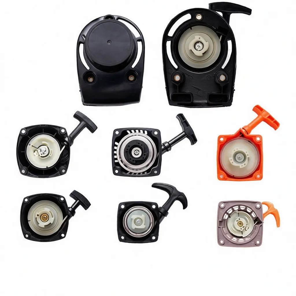 139 40 5 Brush Cutter Recoil Starter Assembly Garden Tool Accessory Power Mower Engine Start Replacement Pull Component Unit