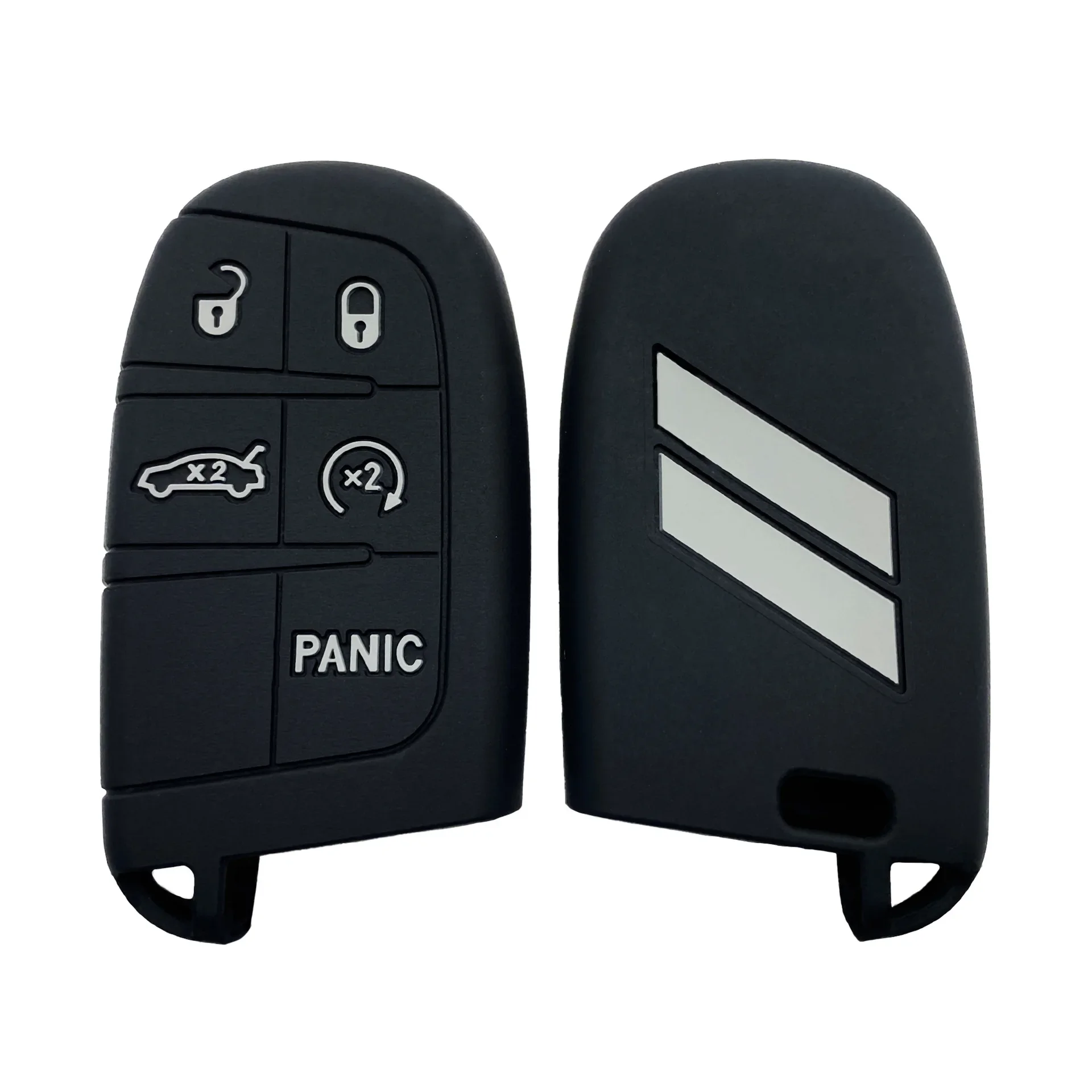 Silikon-Smartkey-Hülle Passend für Jeep Grand Cherokee WK2 2014-2021 Cherokee KL 2014-2023 Dodge Dart 2013-2016 Durango 2014-2026 – Detail 16