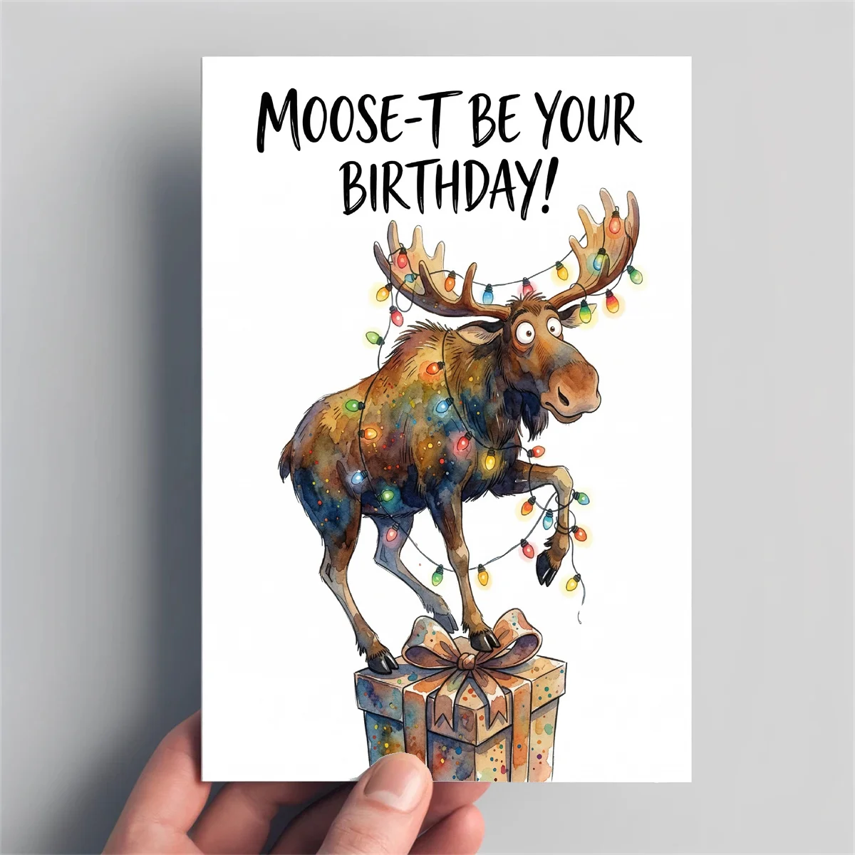 Fun Camel Birthday Card with the pun 
