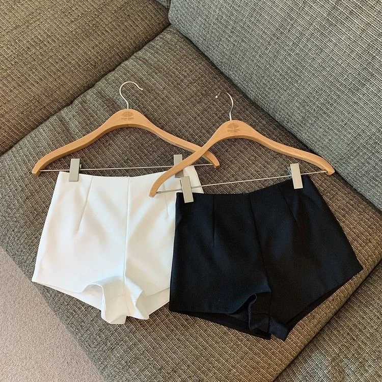 Shorts Damen 2025, hohe Taille, lässige Beinhose, Kleidung, Damenhose, Sommershorts