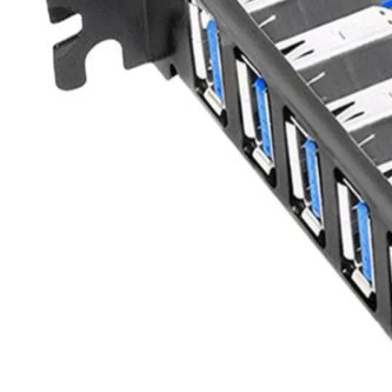 

7-портовая карта расширения USB 3.0 PCI-E, адаптер-концентратор PCIe USB 3.0 5 Гбит/с, контроллер-адаптер PCI-E для настольных ПК