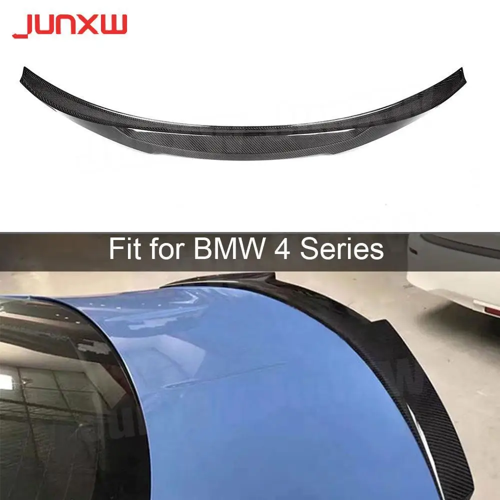 

Dry Carbon Fiber Rear Boot Spoiler For BMW 4 Series F36 Sedan Gran Coupe 2014-2019 Car Trunk Duck Spoiler Lip Wing