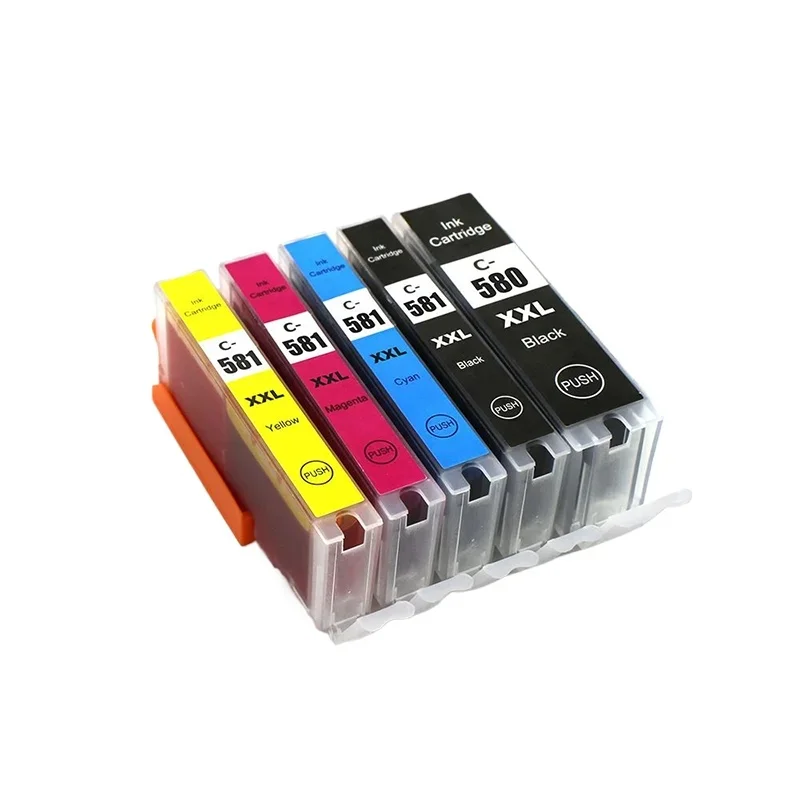 For Canon PGI-580 CLI-581 PGI580XL BK Compatible Ink cartridge For Canon PIXMA TR7550 TR8550 TS6150 TS6250 TS6350 TS8150