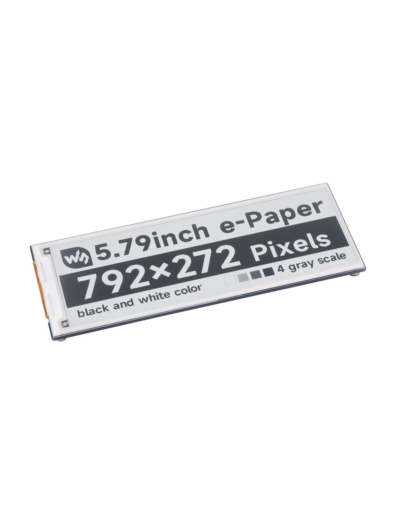 Moduł wyświetlacza e-papierowego Waveshare 5,79 cala E-ink 792x272, wyświetlacz czarno-biały, interfejs SPI dla Raspberry Pi/Jetson Series — zdjęcie produktu 7