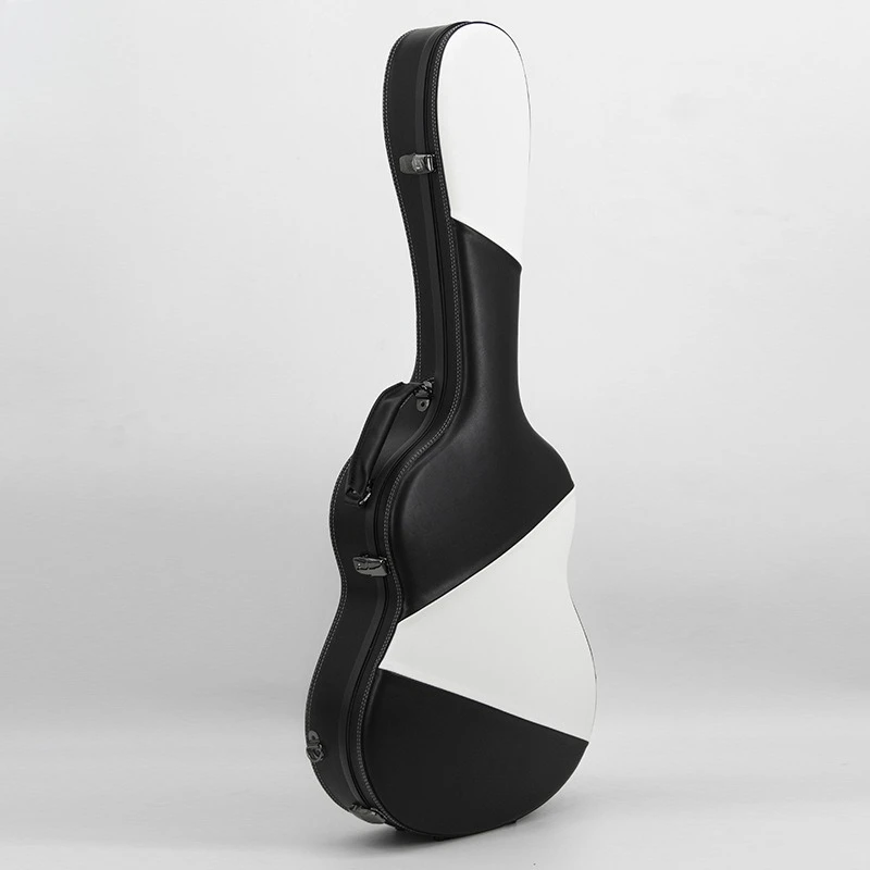 Glass Fiber 39 Inch Classical Guitar Case, Leather Instrument Box, Durable and Stylish, Protective Guitar Bag