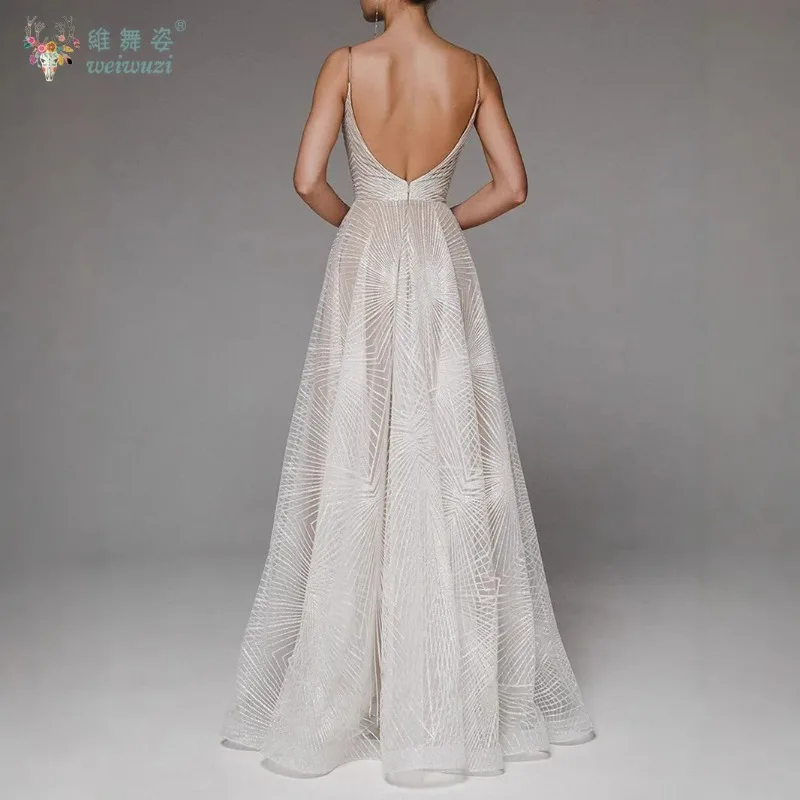 Vestido de noche Sexy con tirantes finos y espalda descubierta, vestido de noche con bordado de cuentas, vestido de noche ajustado para fiesta de cóctel, disfraz de cantante