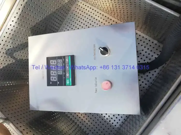 Zhengzhou Megaplant manual type electric potato chips fryer machine