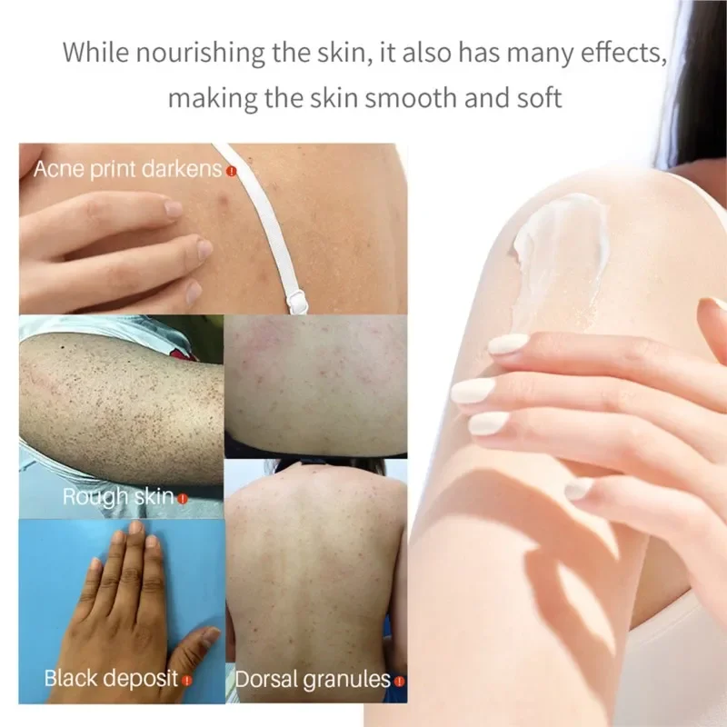 100ml Whitening Body Lotion Turmeric Body Cream Anti Aging Long Lasting Moisturizing Smooth Skin Lightening Cream For Dark Skin