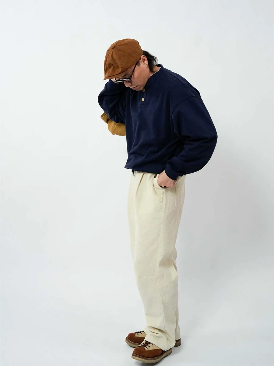 O3PARK Autumn New Retro Japanese Style Short Loose Baseball Collar Commuter Hoodie Versatile Cotton Polyester Blend Youth Fas...