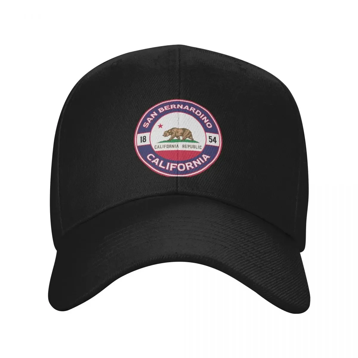

San Bernardino CA Baseball Cap custom caps hiking hat Sun Hat For Children Sun Cap Mens Tennis Women's