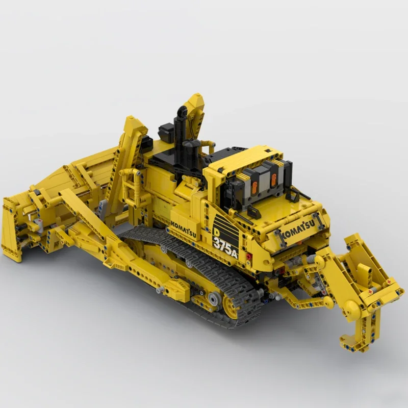 NEW D375A-6 Dozer Crawler 2240PCS Model Building Kit Block Self-locking Bricks Birthday Christmas Gift