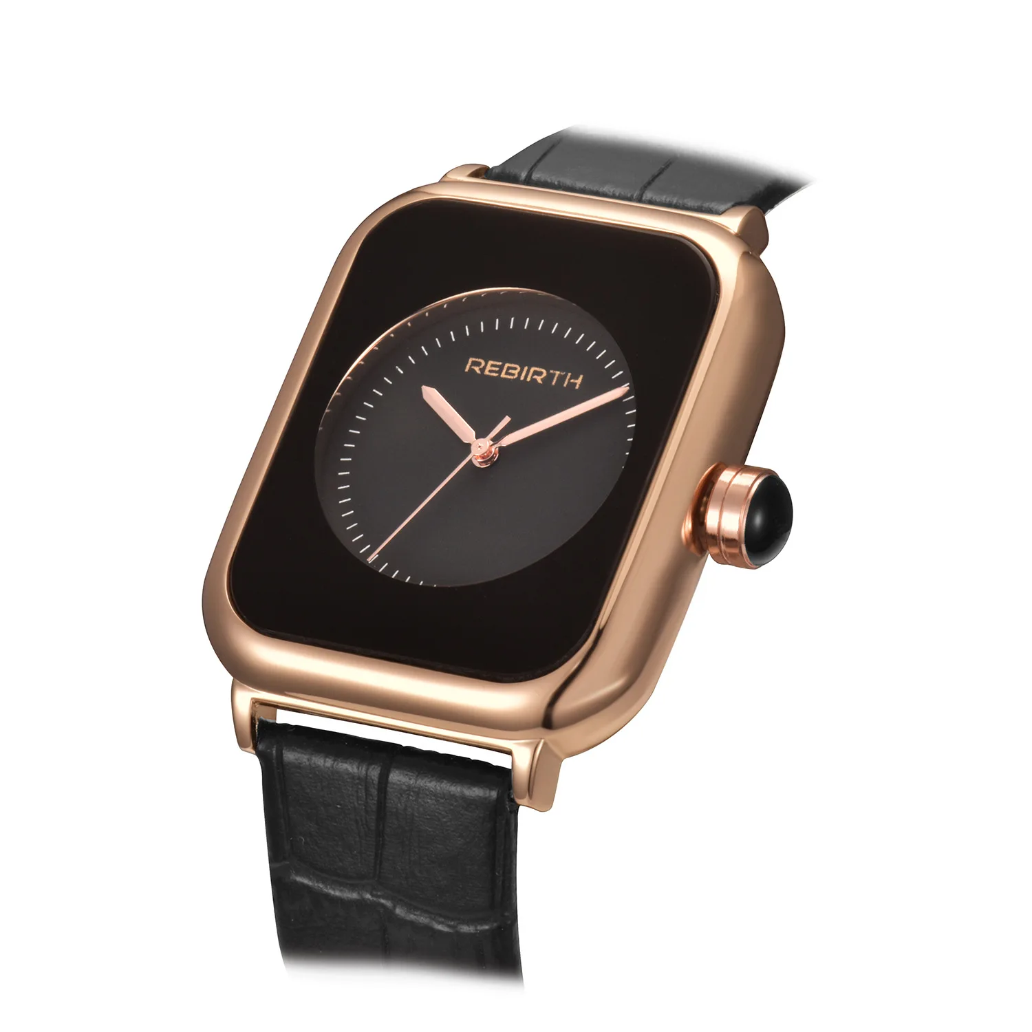 RINASCITA 096 Moda All'aperto Sport Rettangolo Quadrante Orologio da polso Orologi da regalo Ragazza Casual Intrattenimento Orologio analogico al quarzo da donna