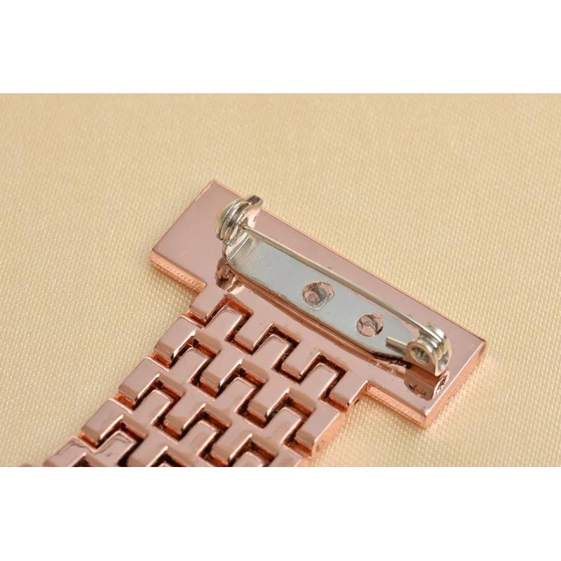 New Double Calendar Medical Pocket Watch Calendar Nurse's Watch Pocket Watch Men's Chest Watch Pin Buckle Waterproof Lettering S