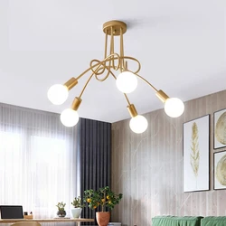 Modern Minimalist Chandelier Creative Branch-Shaped Ceiling Light for Hotel Restaurant Living Room Kitchen Bedroom Decor Light