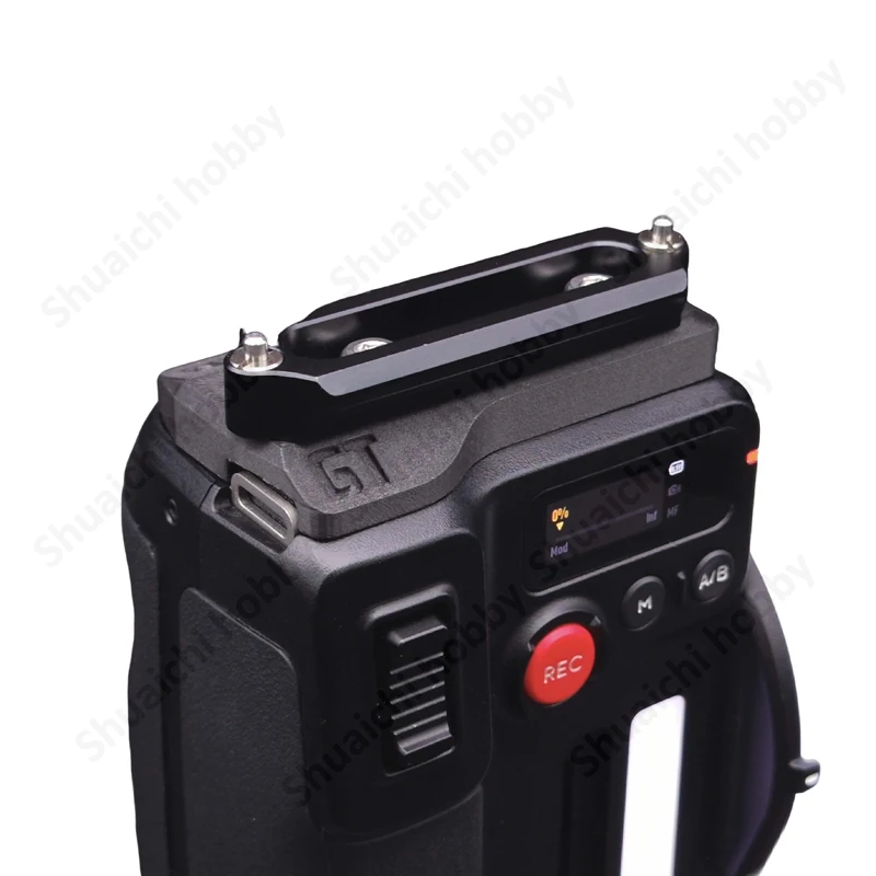 1 STKS Voor DJI Focus Pro Hand Unit Slide Slot 3D Afdrukken PETG Chute Adapter Base Handwiel ​   Interface DIY-gemodificeerde accessoires