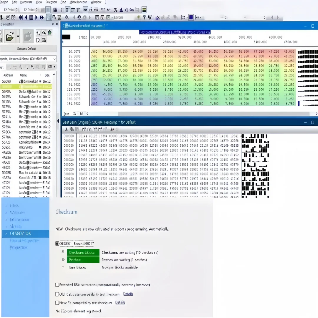 Winols 4.7 التنشيط الكامل لنظام التشغيل Windows 10/11 دعم متعدد اللغات لا حاجة إلى VMware Damos Pack ECM Titanium 1.61 IMMO Service T #5