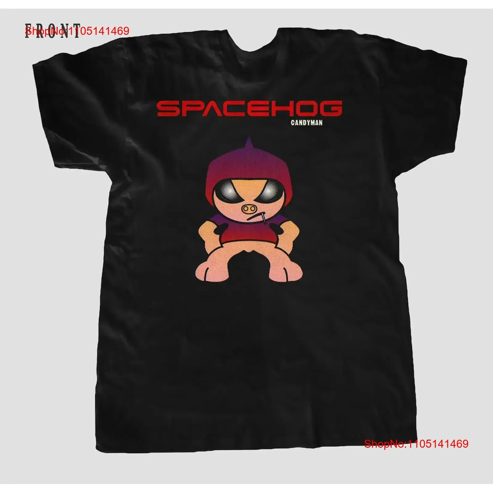 

Альбом Spacehog Candyman для фанатов, все размеры от S до 5XL, футболка QA364, винтажная стираная графика, удобная повседневная уличная одежда, мягкая