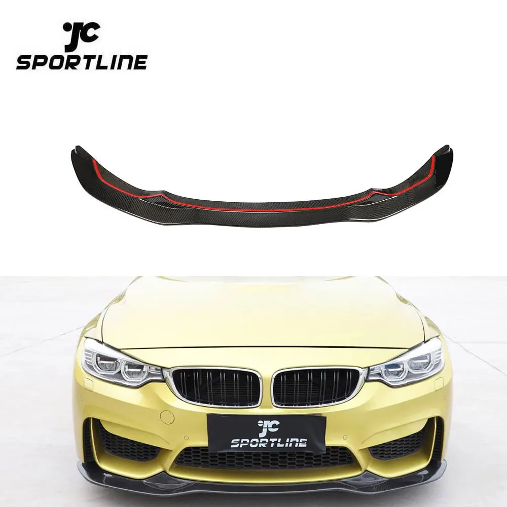 

M3 M4 Carbon Front Splitter Spoiler Lip For BMW F82 F83 M4 F80 M3 2015- 2019