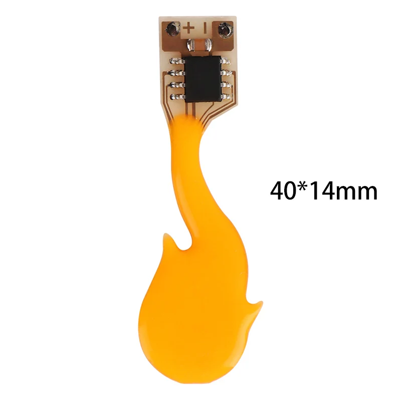 OCONA DC 3 V realistischer flackernder Feuerflammen-Chiplont für DIY-LED-Kerzen, 1800 K Filament, flammenlose Batterie, Kerzenlicht-Zubehör 4