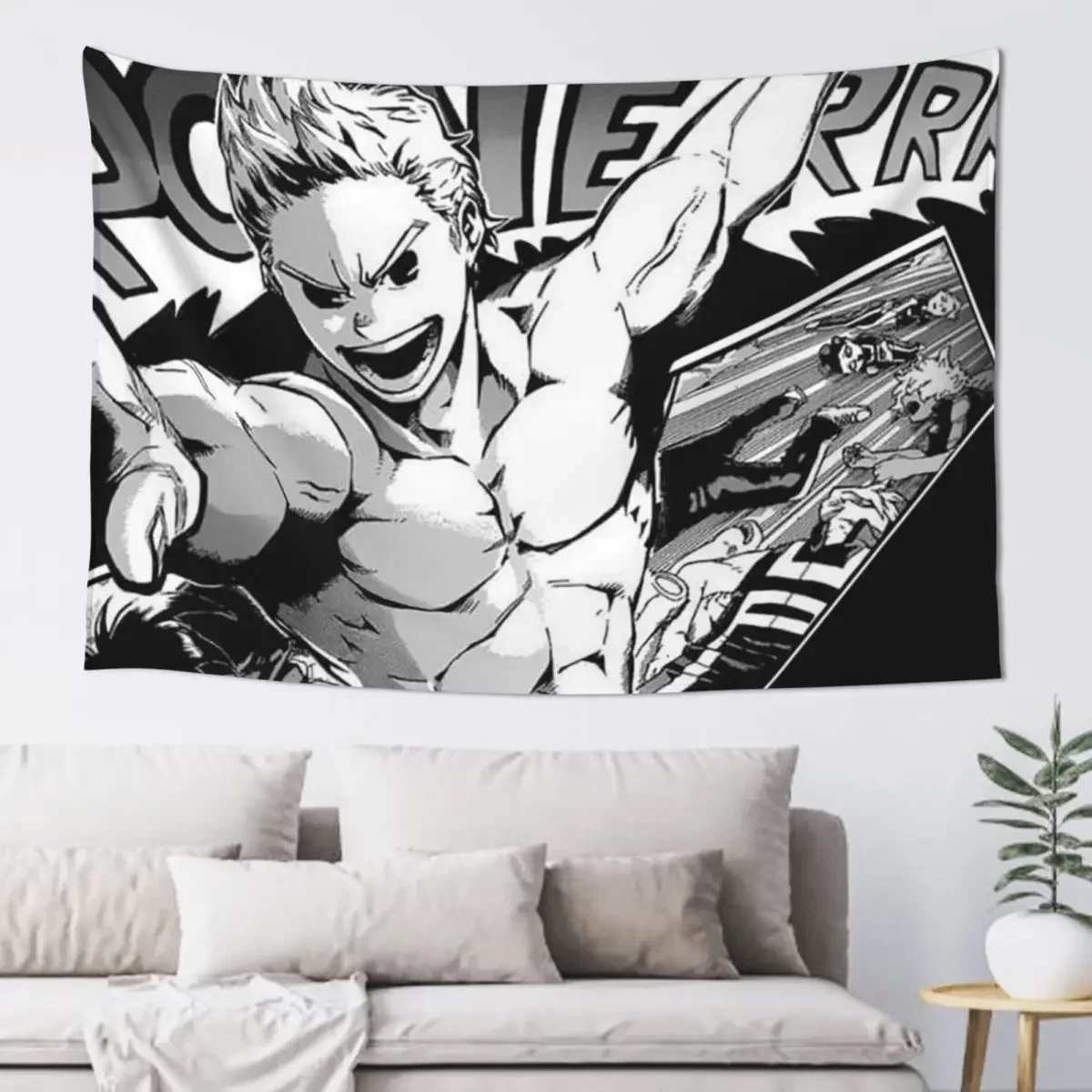 

Mirio Togata Vs Class 1-A Tapestry Bed Room Decoration Room Decorator Tapestry