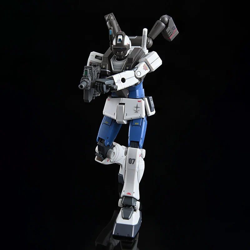 BANDAI PB LIMITED HG:GTO 1/144 MSD RGM-79LV GM NIGHT SEEKER Ⅱ Modèle d'assemblage Ver. Figurines d'Action de Dessin Animé, Jouet de Collection