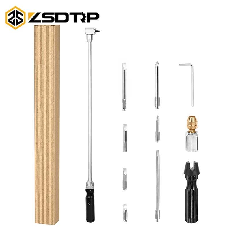 

ZSDTRP 10 шт. 90-градусная отвертка Инструмент для регулировки карбюратора