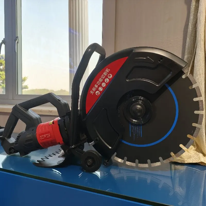 

Applicable to Hand-held 220v Electric Tool Road Slotting Machine 410mm Concrete Marble Cutting Brick Wall Cutter with Diamond Sa