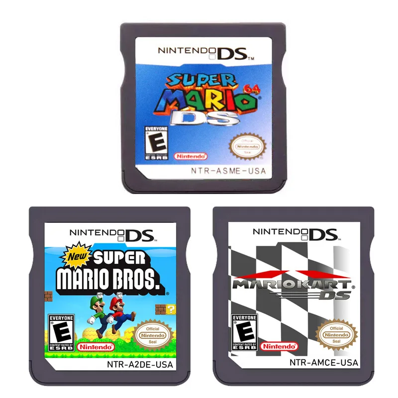 Anime Cartoon Mario Bros Nds Game Card New Game Cartridge Suitable for Nds/3Ds No Box Gift for Boys